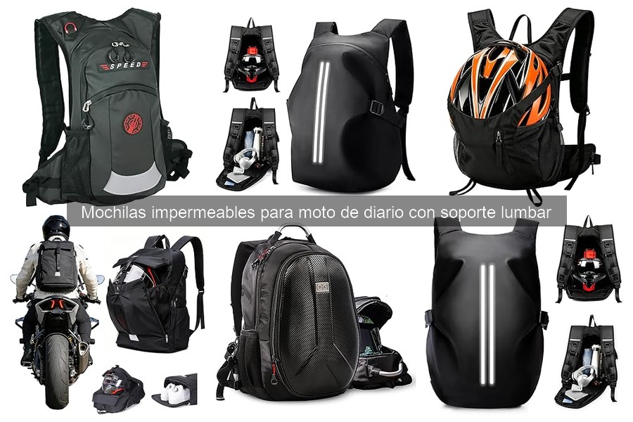 Ventajas de usar mochilas impermeables para moto en el día a día