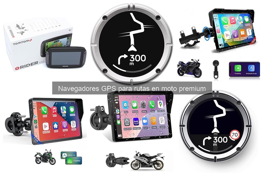 Ventajas y desventajas de navegadores GPS premium para moto